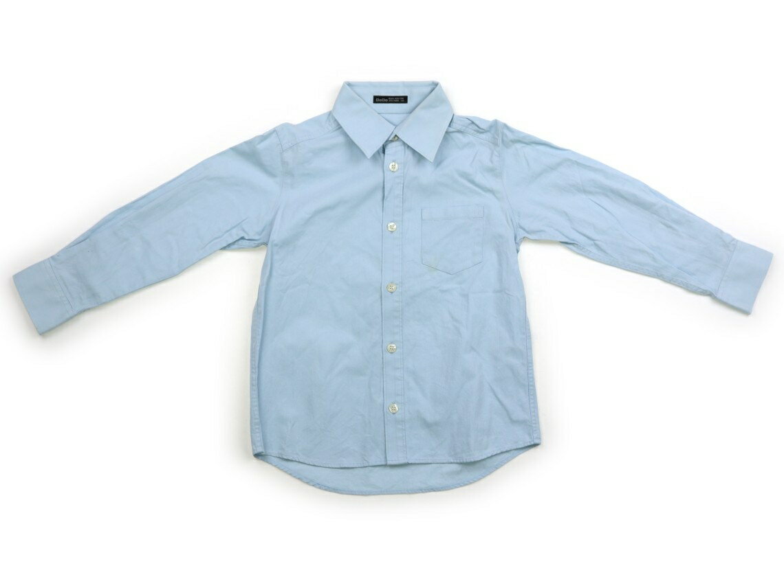 べべ BeBe シャツ・ブラウス 120 男の子 水色 子供服 ベビー服 キッズ アウトレット ユーズド 【中古】キッズ・ベビー・マタニティ