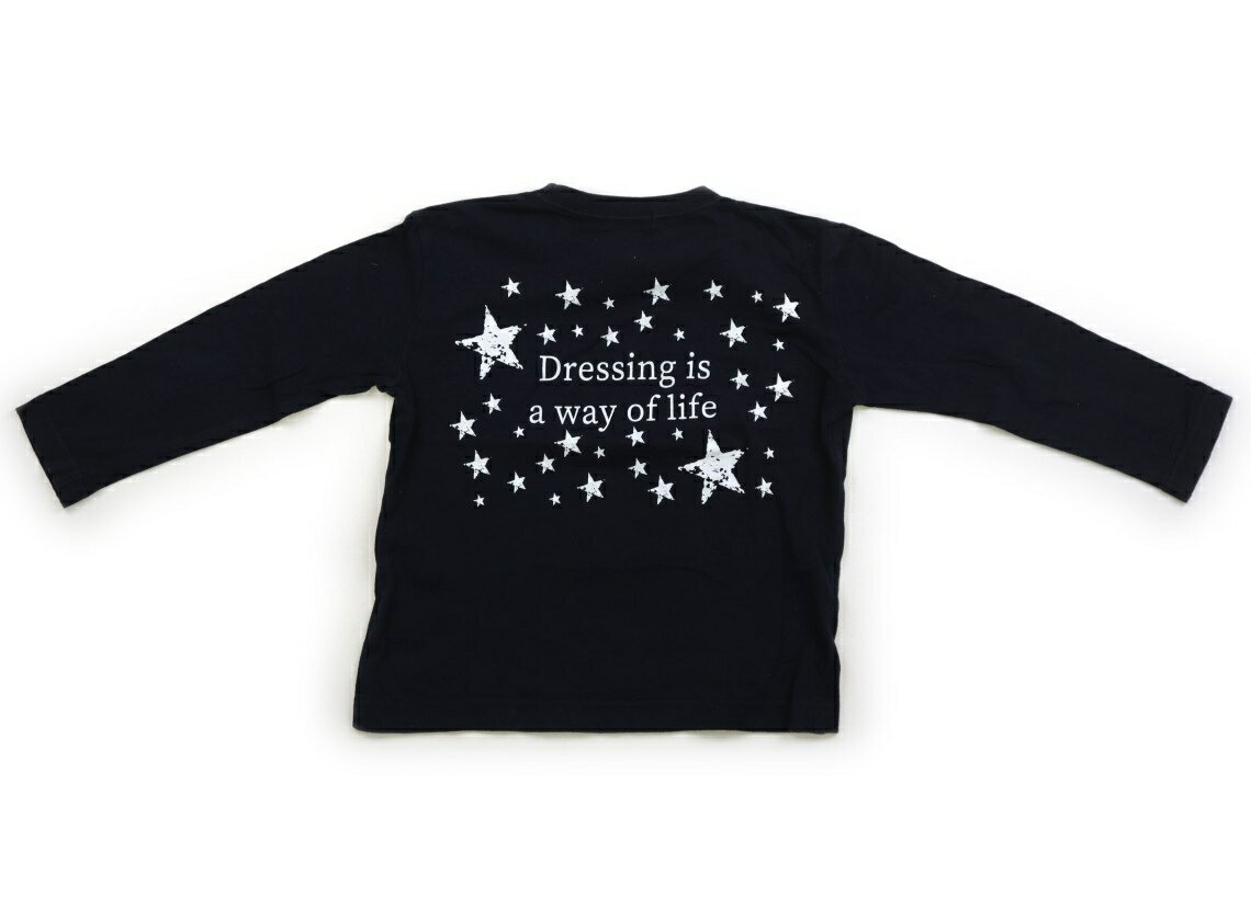 ノイユ Noeil Tシャツ・カットソー 110 女の子 ネイビーブランドロゴ 子供服 ベビー服 キッズ アウトレット ユーズド 【中古】キッズ・ベビー・マタニティ - Image 2