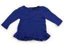 ラルフローレン Ralph Lauren Tシャツ・カットソー 90 女の子 ブルー 子供服 ベビー服 キッズ アウトレット ユーズド 【中古】キッズ・ベビー・マタニティ(4)
