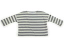 クゥオティユースフィス quoti use fith Tシャツ・カットソー 100 男の子 グレー クリームベージュ ボーダー 子供服 ベビー服 キッズ アウトレット ユーズド 【中古】キッズ・ベビー・マタニティ