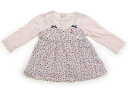 組曲 Kumikyoku ワンピース 80 女の子 花柄ピンク 子供服 ベビー服 キッズ アウトレット ユーズド 【中古】キッズ・ベビー・マタニティ(4)