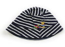 ミキハウス miki HOUSE 帽子 Hat/Cap 男の子 インディゴブルー ネイビー アイボリー ボーダー 子供服 ベビー服 キッズ アウトレット ユーズ...