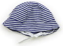 ジャカディ Jacadi 帽子 Hat/Cap 女の子 白・ブルーボーダー 子供服 ベビー服 キッズ アウトレット ユーズド 【中古】キッズ・ベビー・マタニティ