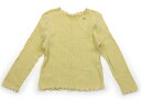 プティマイン petit main Tシャツ・カットソー 110 女の子 イエロー 子供服 ベビー服 キッズ アウトレット ユーズド 【中古】キッズ・ベビー・マタニティ(4)