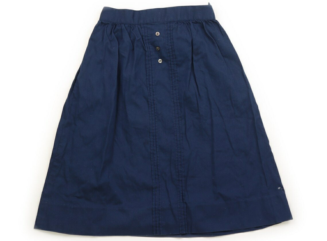 ファミリア familiar スカート 140 女の子 ネイビー 子供服 ベビー服 キッズ アウトレット ユーズド 【中古】キッズ・ベビー・マタニティ