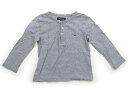 トミーヒルフィガー Tommy Hilfiger Tシャツ・カットソー 90 男の子 ライトグレー 子供服 ベビー服 キッズ アウトレット ユーズド 【中古】キッズ・ベビー・マタニティ(4)