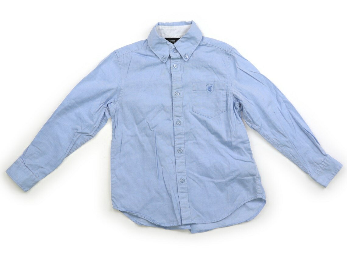 コムサイズム COMME CA ISM シャツ・ブラウス 120 男の子 ブルー系 子供服 ベビー服 キッズ アウトレット ユーズド 【中古】キッズ・ベビー・マタニティ