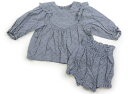 アプレレクール apres les cours 上下セット 80 女の子 ブルーグレー 子供服 ベビー服 キッズ アウトレット ユーズド 【中古】キッズ・ベビー...