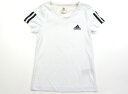 アディダス Adidas スポーツウェア・ダンスウェア 140 女の子 白 子供服 ベビー服 キッズ アウトレット ユーズド 【中古】キッズ・ベビー・マタニティ