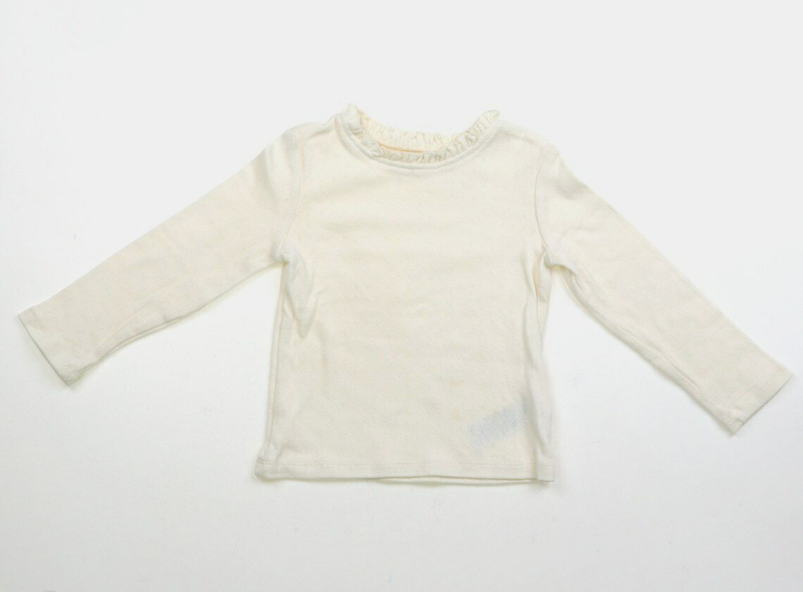 ネクスト NEXT Tシャツ・カットソー 90 女の子 アイボリー 子供服 ベビー服 キッズ アウトレット ユーズド 【中古】キッズ・ベビー・マタニティ