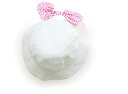 ミキハウス miki HOUSE 帽子 Hat/Cap 女の子 白、ピンク花柄リボン 子供服 ベビー服 キッズ アウトレット ユーズド 【中古】キッズ・ベビー・...