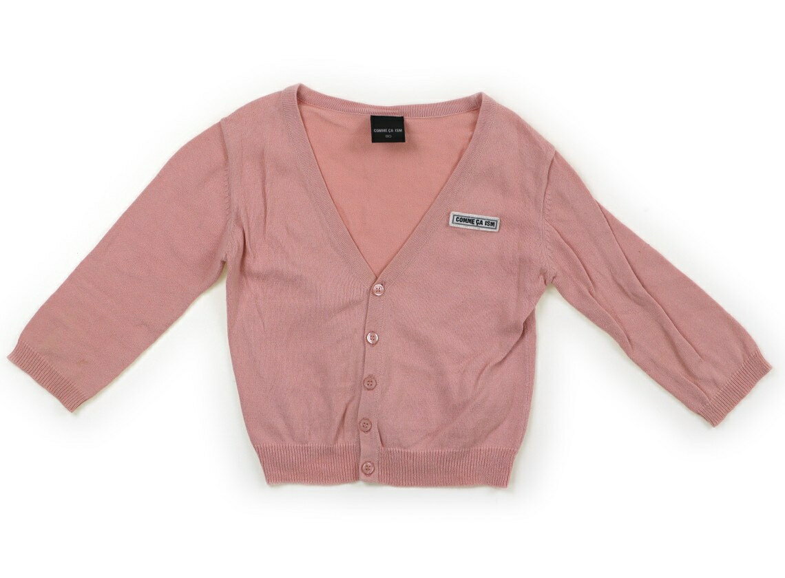 コムサイズム COMME CA ISM ニット・セーター 90 女の子 ピンク 子供服 ベビー服 キッズ アウトレット ユーズド 【中古】キッズ・ベビー・マタニティ