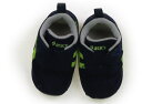 アシックス Asics スニーカー 靴13cm〜 男の子 紺、黄緑 子供服 ベビー服 キッズ アウトレット ユーズド 【中古】キッズ・ベビー・マタニティ(4)