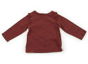 ネクスト NEXT Tシャツ・カットソー 80 女の子 ボルドー 子供服 ベビー服 キッズ アウトレット ユーズド 【中古】キッズ・ベビー・マタニティ