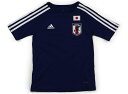 アディダス Adidas スポーツウェア・ダンスウェア 140 男の子 ネイビー 子供服 ベビー服 キッズ アウトレット ユーズド 【中古】キッズ・ベビー・マタ...