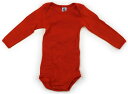 プチバトー PETIT BATEAU ロンパース 80 女の子 オレンジ 子供服 ベビー服 キッズ アウトレット ユーズド 【中古】キッズ・ベビー・マタニティ