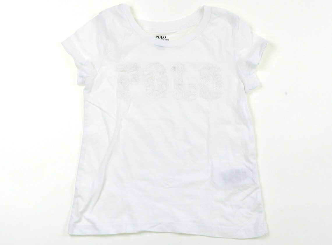 ポロラルフローレン POLO RALPH LAUREN Tシャツ・カットソー 110 女の子 白 子供服 ベビー服 キッズ アウトレット ユーズド 【中古】キッズ・ベビー・マタニティ