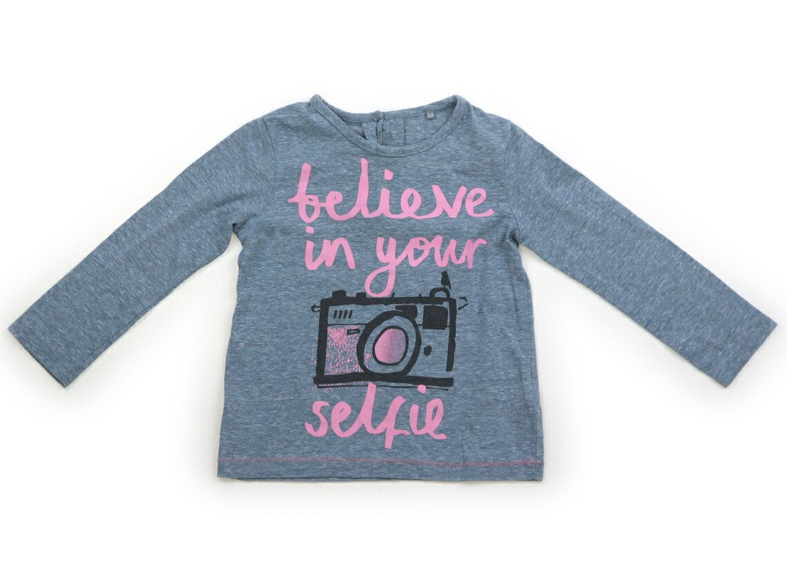ネクスト NEXT Tシャツ・カットソー 80 女の子 スモーキーブルー、ピンク、カメラ 子供服 ベビー服 キッズ アウトレット ユーズド 【中古】キッズ・ベビー・マタニティ