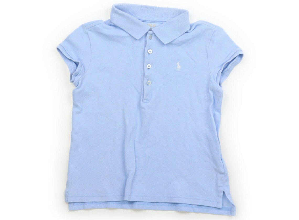 ポロラルフローレン POLO RALPH LAUREN ポロシャツ 120 女の子 ライトブルー 子供服 ベビー服 キッズ アウトレット ユーズド 【中古】キッズ・ベビー・マタニティ