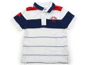 トミーヒルフィガー Tommy Hilfiger ポロシャツ 100 男の子 オフホワイト ネイビー 赤 ボーダー 子供服 ベビー服 キッズ アウトレット ユー...
