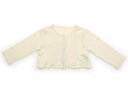 コムサフォセット COMME CA FOSSETTE カーディガン 80 女の子 クリーム 子供服 ベビー服 キッズ アウトレット ユーズド 【中古】キッズ・ベビー・マタニティ