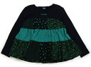アナスイ ANNA SUI チュニック 150 女の子 紺・花柄・ドット・グリーン 子供服 ベビー服 キッズ アウトレット ユーズド 【中古】キッズ・ベビー・マ...