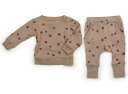 ラブドベビー Loved Baby 上下セット 70 女の子 ベージュ、柄 子供服 ベビー服 キッズ アウトレット ユーズド 【中古】キッズ・ベビー・マタニティ