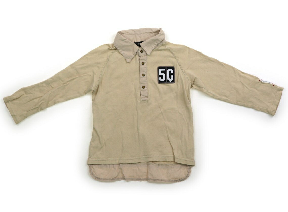 コムサイズム COMME CA ISM Tシャツ・カットソー 100 男の子 ベージュ 子供服 ベビー服 キッズ アウトレット ユーズド 【中古】キッズ・ベビー・マタニティ