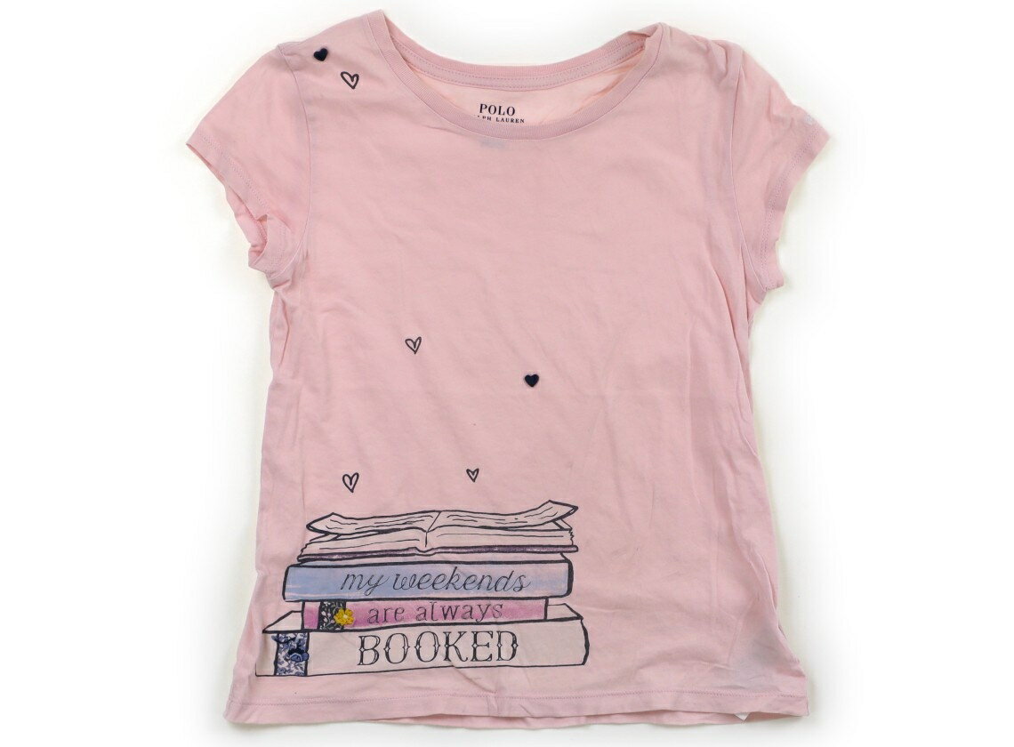ポロラルフローレン POLO RALPH LAUREN Tシャツ・カットソー 140 女の子 ピンク 子供服 ベビー服 キッズ アウトレット ユーズド 【中古】キッズ・ベビー・マタニティ