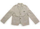 コムサイズム COMME CA ISM ジャケット・ブレザー 130 男の子 ベージュ 子供服 ベビー服 キッズ アウトレット ユーズド 【中古】キッズ・ベビー...