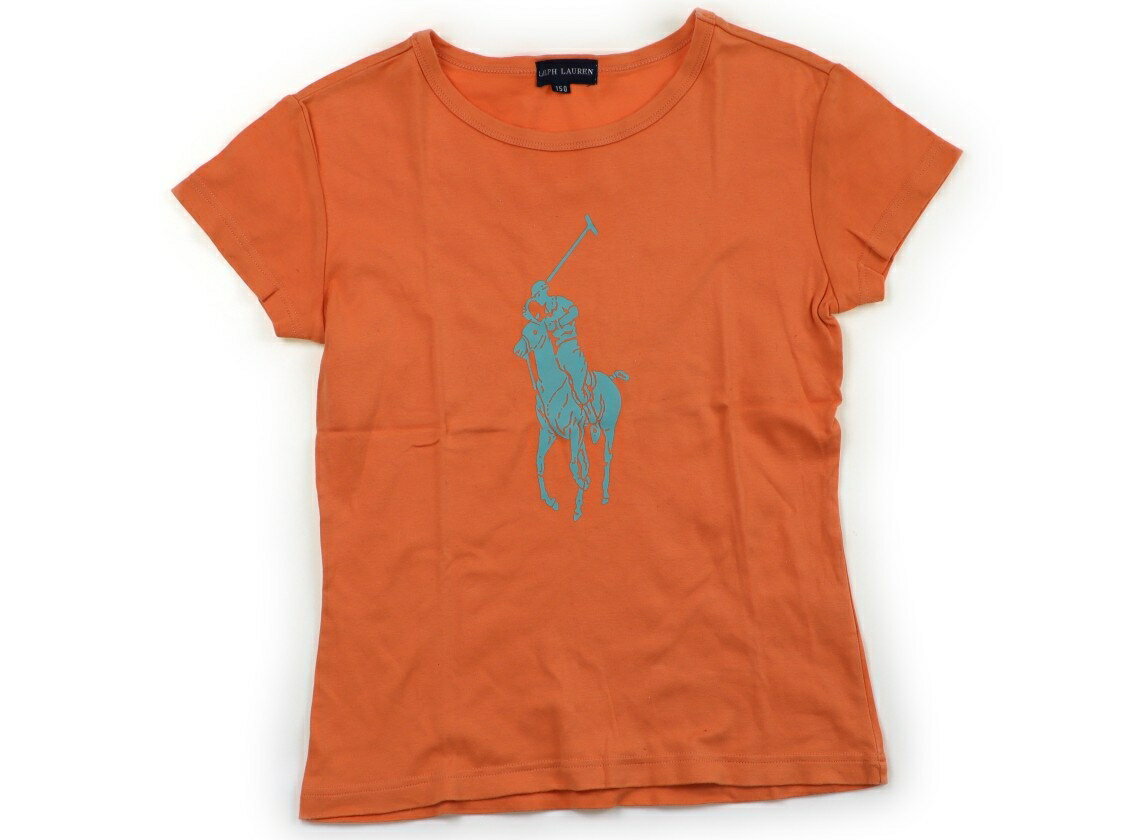 Rakuten - ラルフローレン Ralph Lauren Tシャツ・カットソー 150 女の子 ペールオレンジ 子供服 ベビー服 キッズ アウトレット ユーズド 【中古】キッズ・ベビー・マタニティ