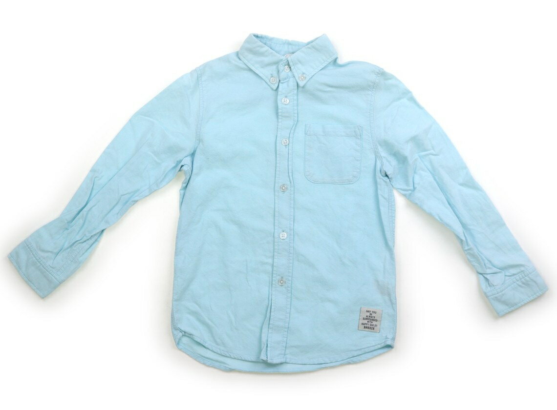 　ブランド 　BREEZE(ブリーズ) 　カテゴリー 　シャツ・ブラウス 　サイズ 　130サイズ 　色 　ライトブルー 　状態 　★★★ 　記名 　なし 　ジャンル 　Boy 前身ごろに薄い茶色いシミあり。若干毛羽立ちと洗いざらし感がありますが、まだまだ普段着として活躍してくれそうです。 ＊【状態】【サイズ】に関しての詳しい説明はこちら