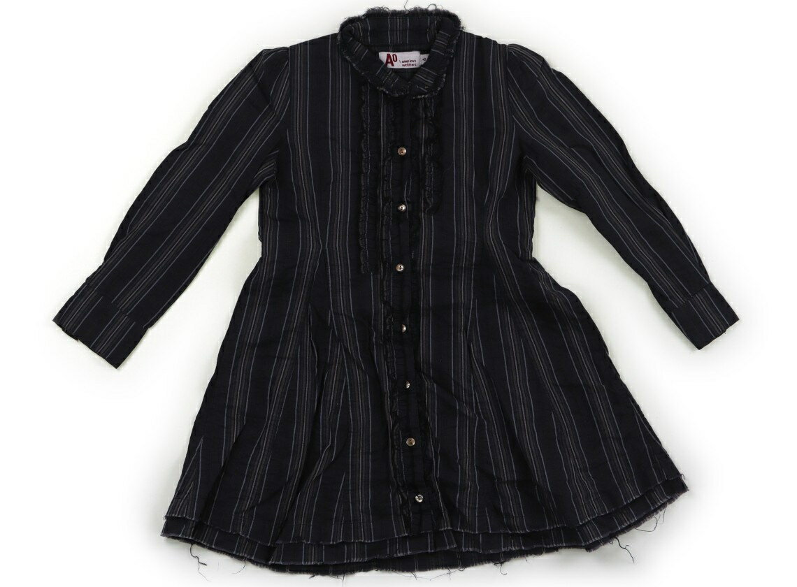 アメリカンアウトフィッターズ AO(American Outfitters) ワンピース 110 女の子 チャコールグレー 子供服 ベビー服 キッズ アウトレット ユーズド 【中古】キッズ・ベビー・マタニティ