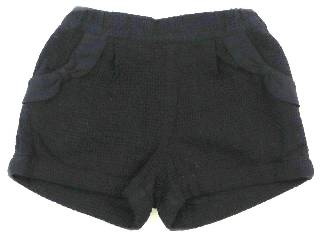 べべ BeBe ショートパンツ 100 女の子 黒　 子供服 ベビー服 キッズ アウトレット ユーズド 【中古】キッズ・ベビー・マタニティ