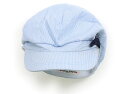 エニィファム anyFAM 帽子 Hat/Cap 女の子 ブルー白ストライプ、紺リボン 子供服 ベビー服 キッズ アウトレット ユーズド 【中古】キッズ・ベビー...