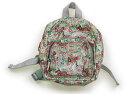 キャスキッドソン Cath Kidston リュックサック キッズ用品 女の子 ミントグリーン 花柄 バンビ 子供服 ベビー服 キッズ アウトレット ユーズド ...