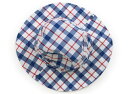 モンベル mont-bell 帽子 Hat/Cap 男の子 白、青・赤チェック 子供服 ベビー服 キッズ アウトレット ユーズド 【中古】キッズ・ベビー・マタニ...