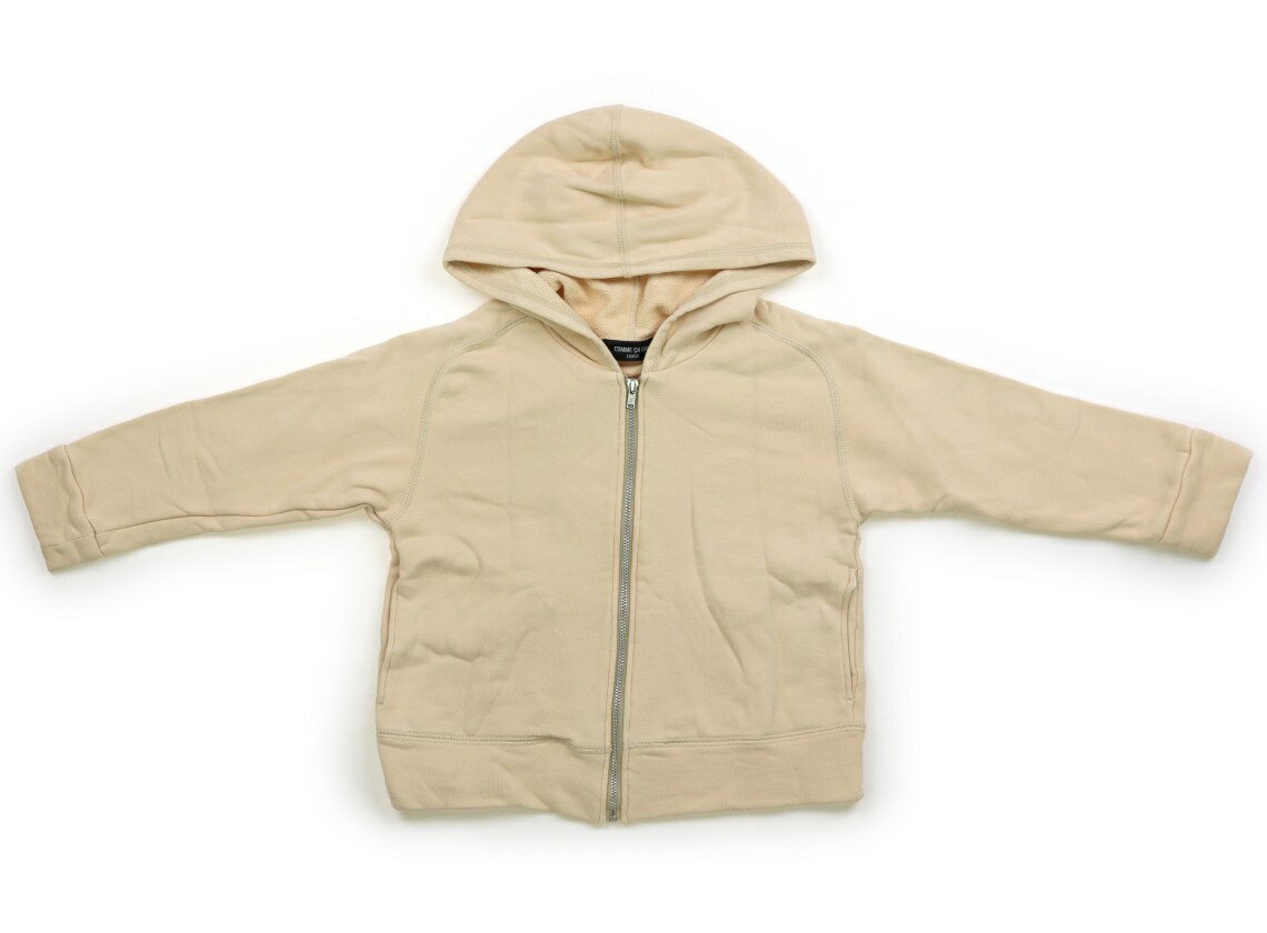 コムサイズム COMME CA ISM パーカー 100 男の子 ベージュ 子供服 ベビー服 キッズ アウトレット ユーズド 【中古】キッズ・ベビー・マタニティ