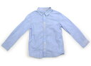 ポールスミス Paul Smith シャツ・ブラウス 110 男の子 水色 白 ストライプ 子供服 ベビー服 キッズ アウトレット ユーズド 【中古】キッズ・ベビー・マタニティ