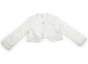 エニィファム anyFAM ジャケット・ブレザー 120 女の子 白、レース 子供服 ベビー服 キッズ アウトレット ユーズド 【中古】キッズ・ベビー・マタニテ...