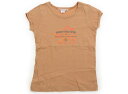 ボンポワン bonpoint Tシャツ・カットソー 120 女の子 ブラウン・オレンジ・黒・英字 子供服 ベビー服 キッズ アウトレット ユーズド 【中古】キッズ・ベビー・マタニティ(4)