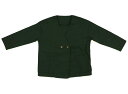 アンティカトイ antiqua toy ジャケット・ブレザー 120 女の子 グリーン 子供服 ベビー服 キッズ アウトレット ユーズド 【中古】キッズ・ベビー...