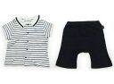 組曲 Kumikyoku 上下セット 70 男の子 白、紺ボーダー、ネイビー 子供服 ベビー服 キッズ アウトレット ユーズド 【中古】キッズ・ベビー・マタニテ...