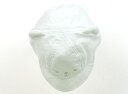 ビームス BEAMS 帽子 Hat/Cap 男の子 白、クマの顔 子供服 ベビー服 キッズ アウトレット ユーズド 【中古】キッズ・ベビー・マタニティ