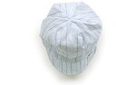 コムサイズム COMME CA ISM 帽子 Hat/Cap 男の子 白、ブルーストライプ 子供服 ベビー服 キッズ アウトレット ユーズド 【中古】キッズ・ベ...