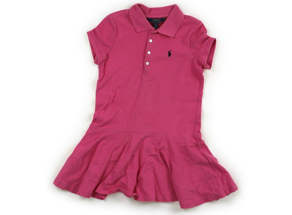 ポロラルフローレン POLO RALPH LAUREN ワンピース 110 女の子 フューシャピンク 子供服 ベビー服 キッズ アウトレット ユーズド 【中古】キッズ・ベビー・マタニティ