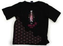 アナスイ ANNA SUI Tシャツ・カットソー 130 女の子 黒・ピンク・鬼滅の刃 子供服 ベビー服 キッズ アウトレット ユーズド 【中古】キッズ・ベビー...