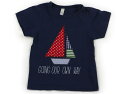 サニーランドスケープ Sunny Landscape Tシャツ・カットソー 100 女の子 ネイビー 子供服 ベビー服 キッズ アウトレット ユーズド 【中古】...