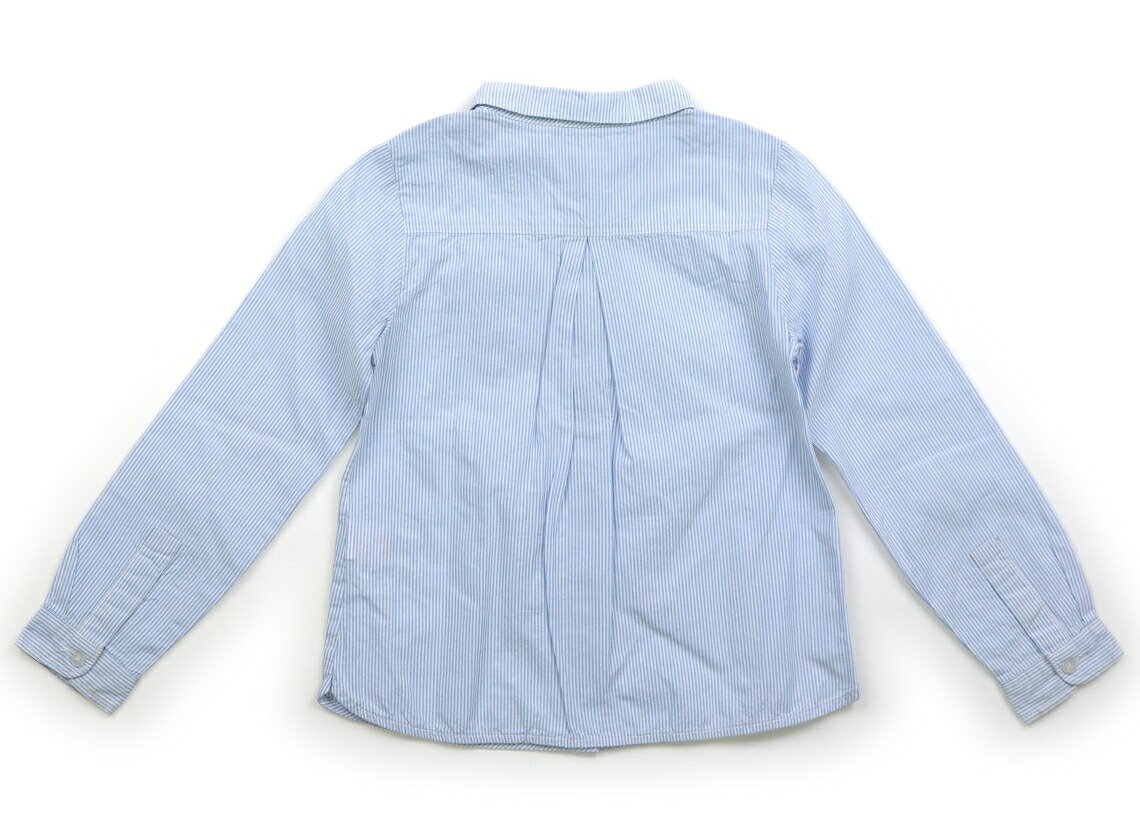 オバイビ OBAIBI シャツ・ブラウス 110 女の子 ライトブルー、白、ストライプ 子供服 ベビー服 キッズ アウトレット ユーズド 【中古】キッズ・ベビー・マタニティ - Image 2