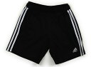 アディダス Adidas スポーツウェア・ダンスウェア 150 男の子 黒・白・ロゴ 子供服 ベビー服 キッズ アウトレット ユーズド 【中古】キッズ・ベビー・...